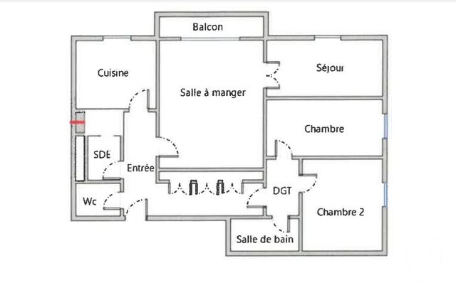 Appartement F4 à vendre - 4 pièces - 77.0 m2 - IVRY SUR SEINE - 94 - ILE-DE-FRANCE - Century 21 Lutèce Immobilier